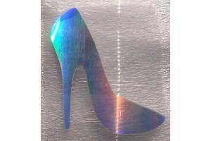 1  Buegelpailletten Schuh spiegel iris
